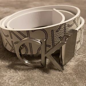 COPY - Calvin Klein white belt